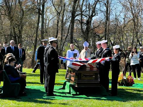 Decades after he died during the attack on Pearl Harbor, Stanley Galaszewski's remains returned home to Steubenville, Ohio. He was buried near family there in November.