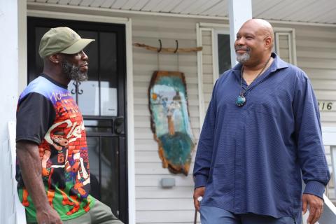  Cardell Belfoure interviewed Fred Ward, director of Building Freedom Ohio, about his activism and helped him write poetry about his reentry experience.