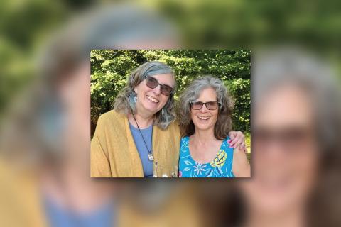 Cathy Cultice Lentes and Wendy McVicker are the authors of a new book of poetry, "Stronger When We Touch." It's a collection of letters they wrote to each other throughout the pandemic.