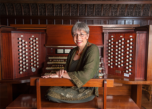 Organist Gail Archer