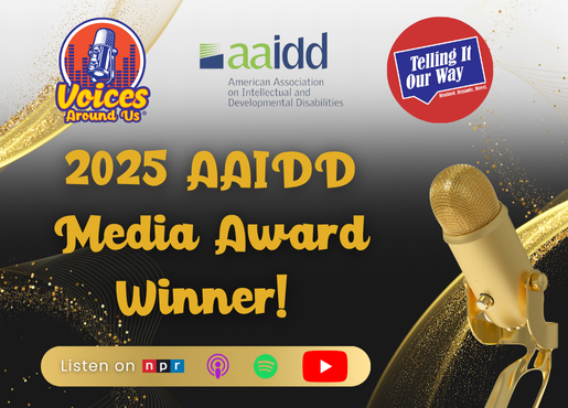 aaidd telling it our way media award winner