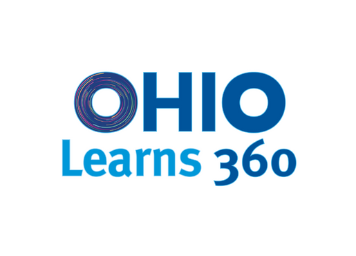 Blue text reading Ohio Learns 360