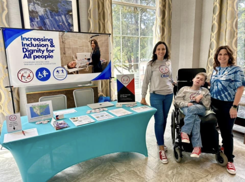 Universal changing stations make spaces more accessible for people like Matthew Corcoran, who requires continence care.